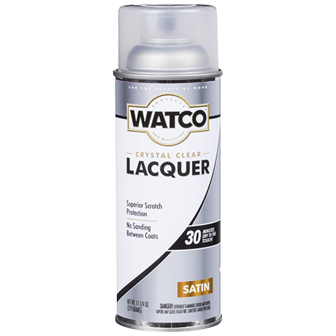 WATCO, 11.25 OZ Laque transparente pour bois - Satinée