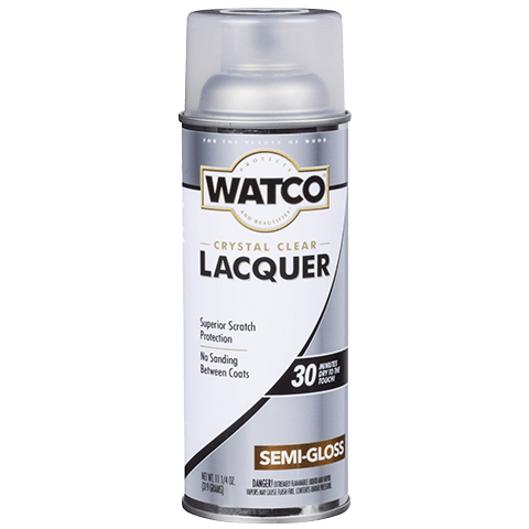 WATCO, 11.25 OZ Laque transparente pour bois - semi-brillant