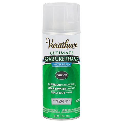 VARATHANE, 11.25 OZ Ultimate Spar Urethane à base d'eau - Satiné clair