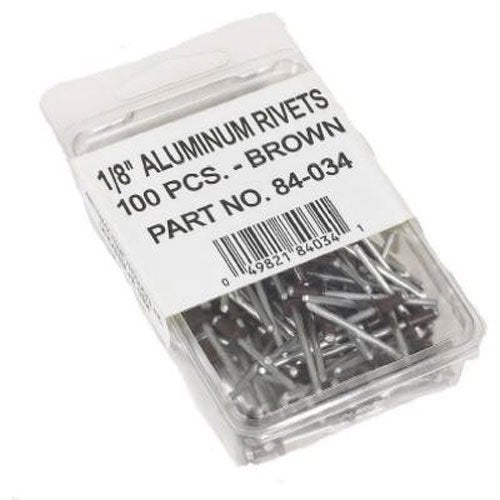 Amerimax Home Products, AMERIMAX HOME PRODUCTS 84034 Rivets de 1/8 po, brun, paquet de 100