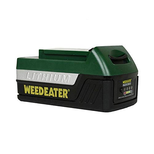 Désherbeur, Batterie de remplacement au lithium 20v 2.6-ah de Scratch and Dent Weed Eater restaurée 966709801 (Remis à neuf)