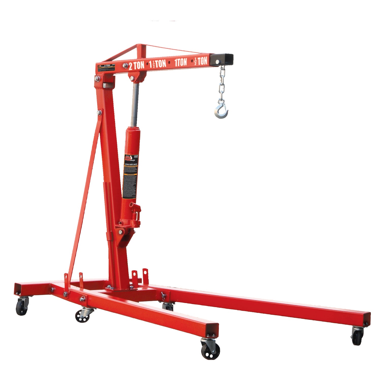 Torin, Big Red 2 Ton Engine Hoist With Leveler