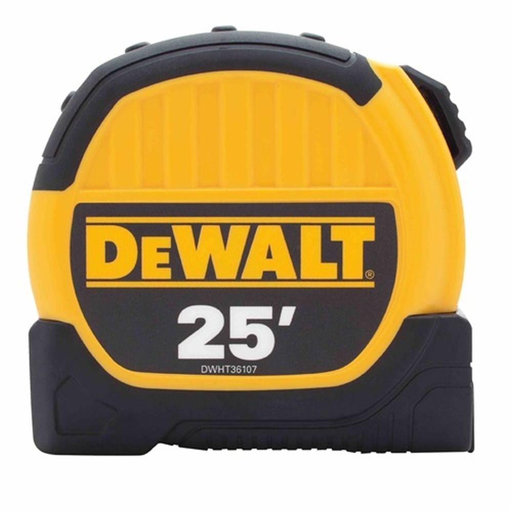 DEWALT, Black & Decker DWHT36107 1-1/8" X 25 Ft Tape Rule