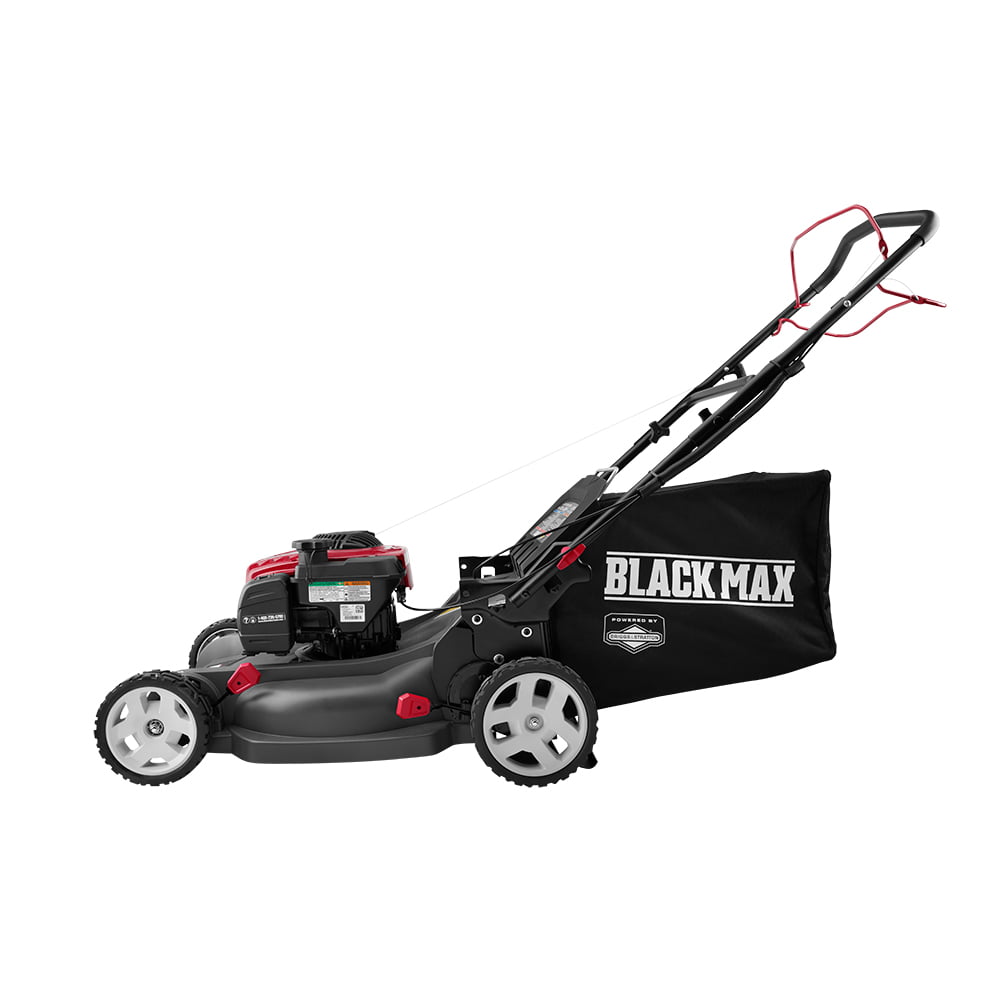 Black Max, Black Max restauré 21 pouces 150cc tondeuse à essence automotrice avec moteur Briggs & Stratton (Remis à neuf)