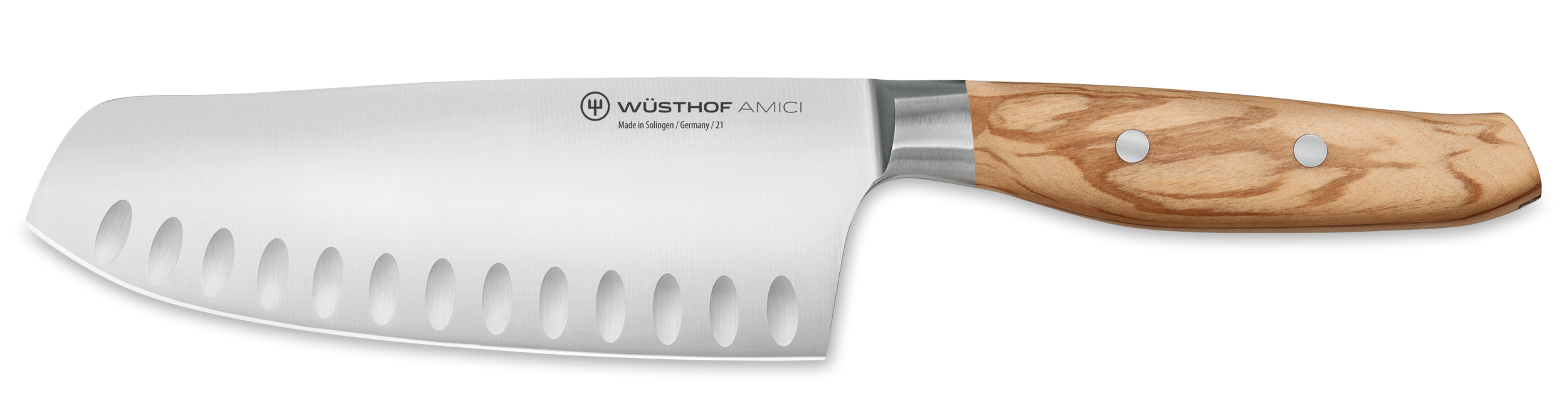 WUSTOF-TRIDENT OF AMERICA, COUTEAU SANTOKU 7IN