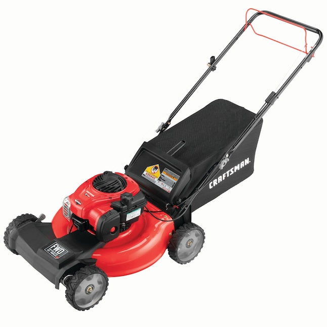 Artisan, CRAFTSMAN M210 140-cc 21-in tondeuse à gazon automotrice avec moteur Briggs & Stratton [Remanufacturé].