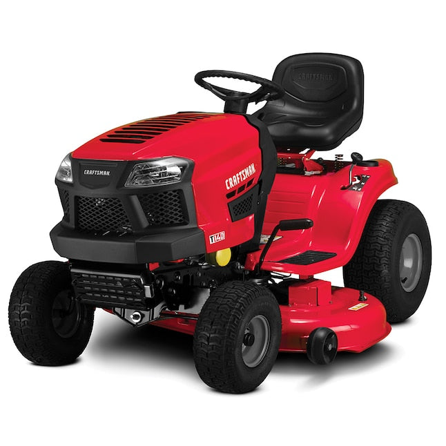 Artisan, CRAFTSMAN T140 18.5-HP Automatic 46-in Riding Lawn Mower [Remanufactured] (Tondeuse à gazon autoportée de 46 pouces)