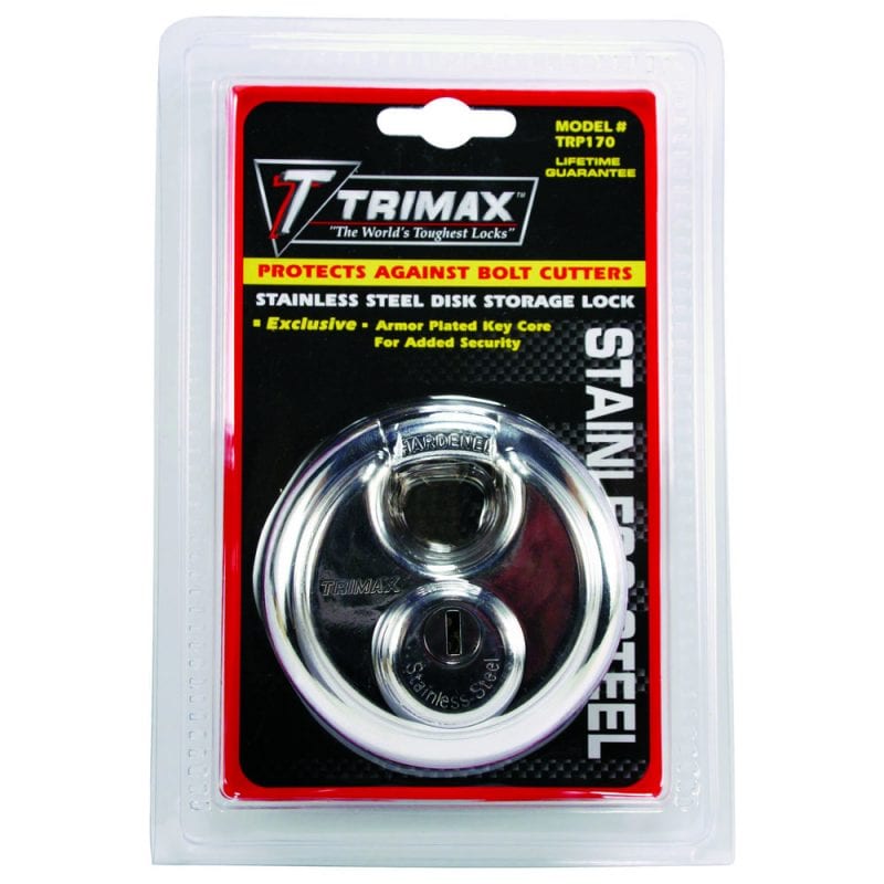 Trimax, Cadenas rond en acier inoxydable de 70 mm