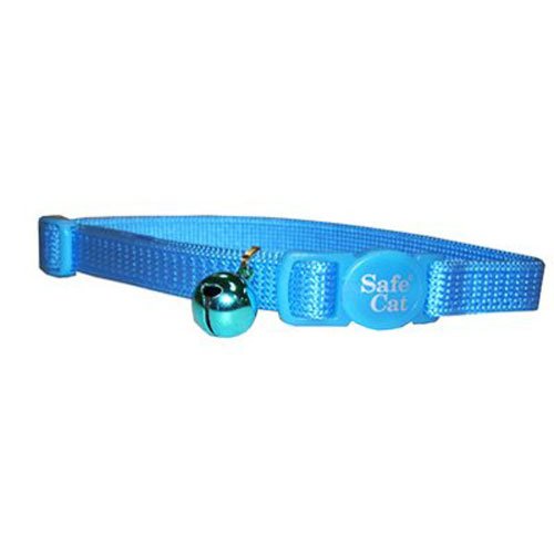 Coastal Pet, Coastal Pet 07001 A BLL12 Collier pour chat, 3/8 par 12 pouces, bleu