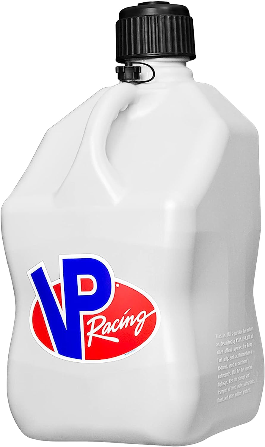 Vp Racing, Conteneur Motorsport carré de 5,5 gallons - blanc