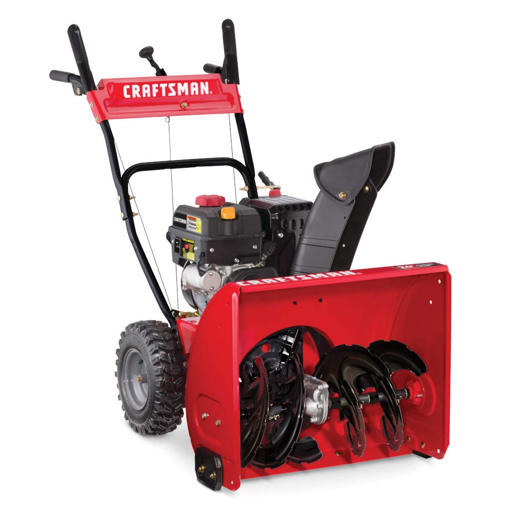 Artisan, Craftsman 24" 208cc Electric Start Two-Stage Snow Blower [Remanufacturé] (en anglais)