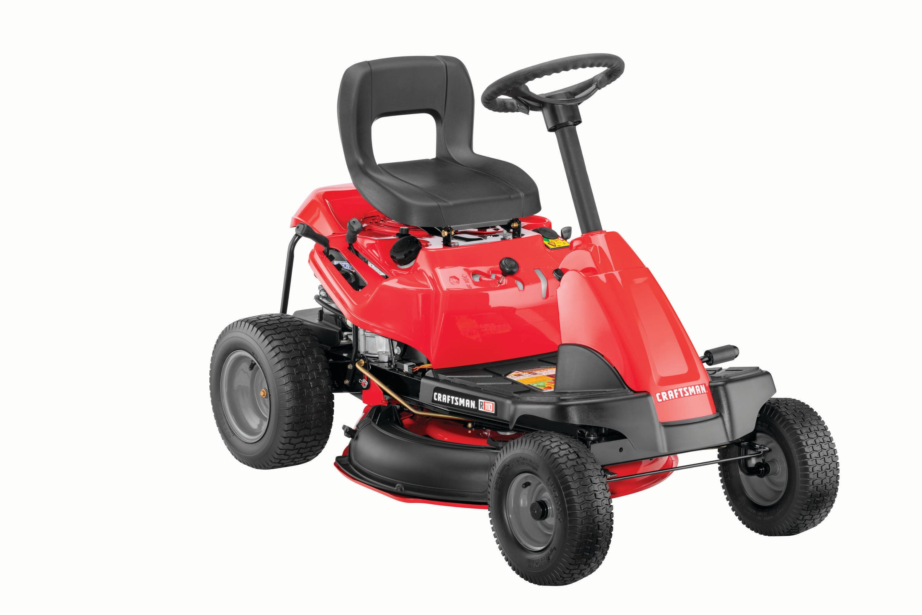 Artisanat, Craftsman R110 11.5-HP Manual/Gear 36-in Riding Lawn Mower with Mulching Capability (tondeuse à gazon autoportée de 36 pouces avec capacité de déchiquetage)