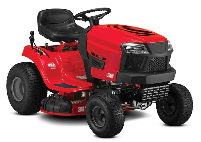 Artisan, Craftsman T100 36 11.5-HP Manual/Gear 36-in Riding Lawn Mower with Mulching Capability (Tondeuse à gazon autoportée de 36 pouces avec capacité de déchiquetage)