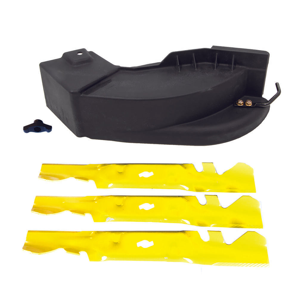 Cub Cadet, Cub Cadet 19A30050100 Kit de déchiquetage Flat Top Xtreme pour terrasses de 50 pouces