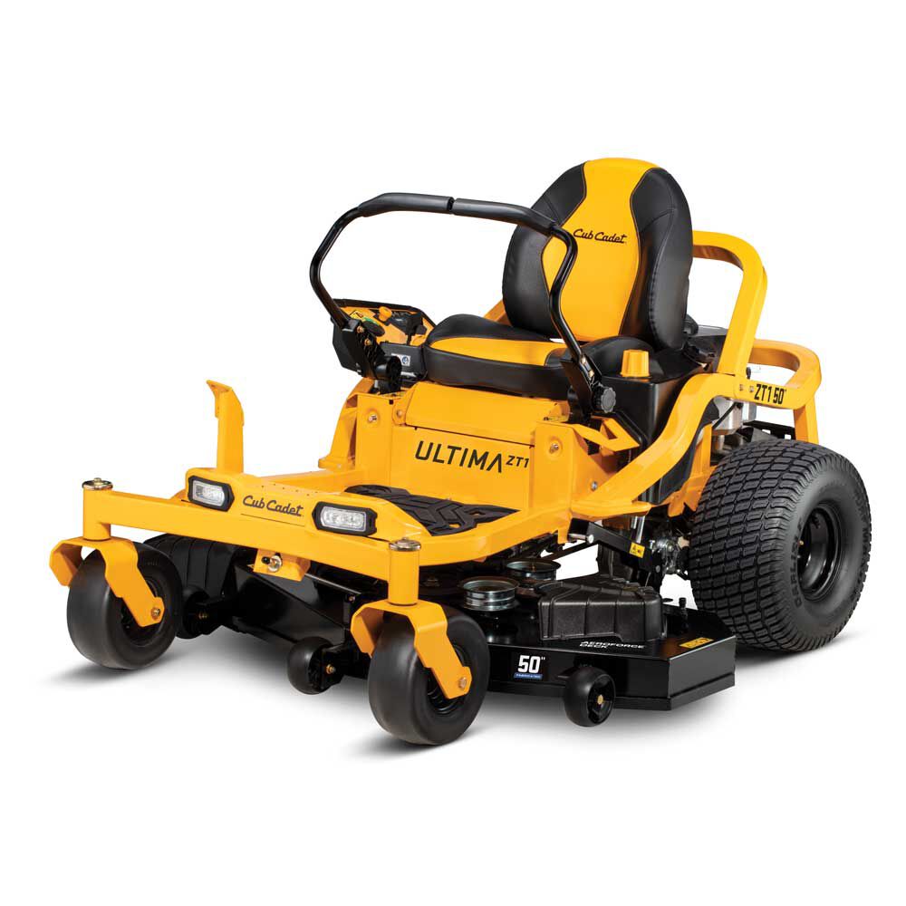 Cub Cadet, Cub Cadet Ultima ZT1 50 in. Tondeuse à gazon autoportée 23HP Twin Kawasaki FR Series Engine Dual Hydro Drive Gas Zero Turn Riding Lawn Mower