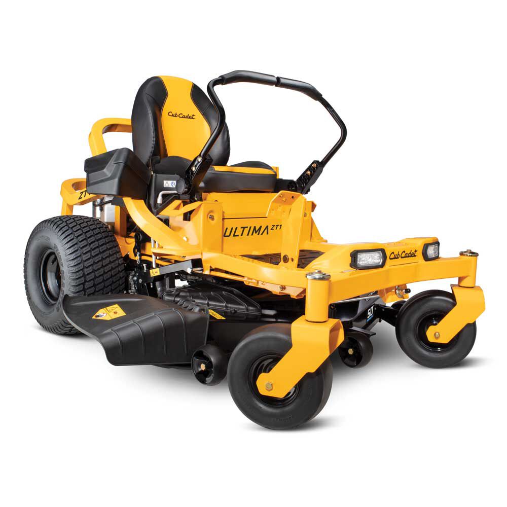 Cub Cadet, Cub Cadet Ultima ZT1 50 in. Tondeuse à gazon autoportée 23HP Twin Kawasaki FR Series Engine Dual Hydro Drive Gas Zero Turn Riding Lawn Mower