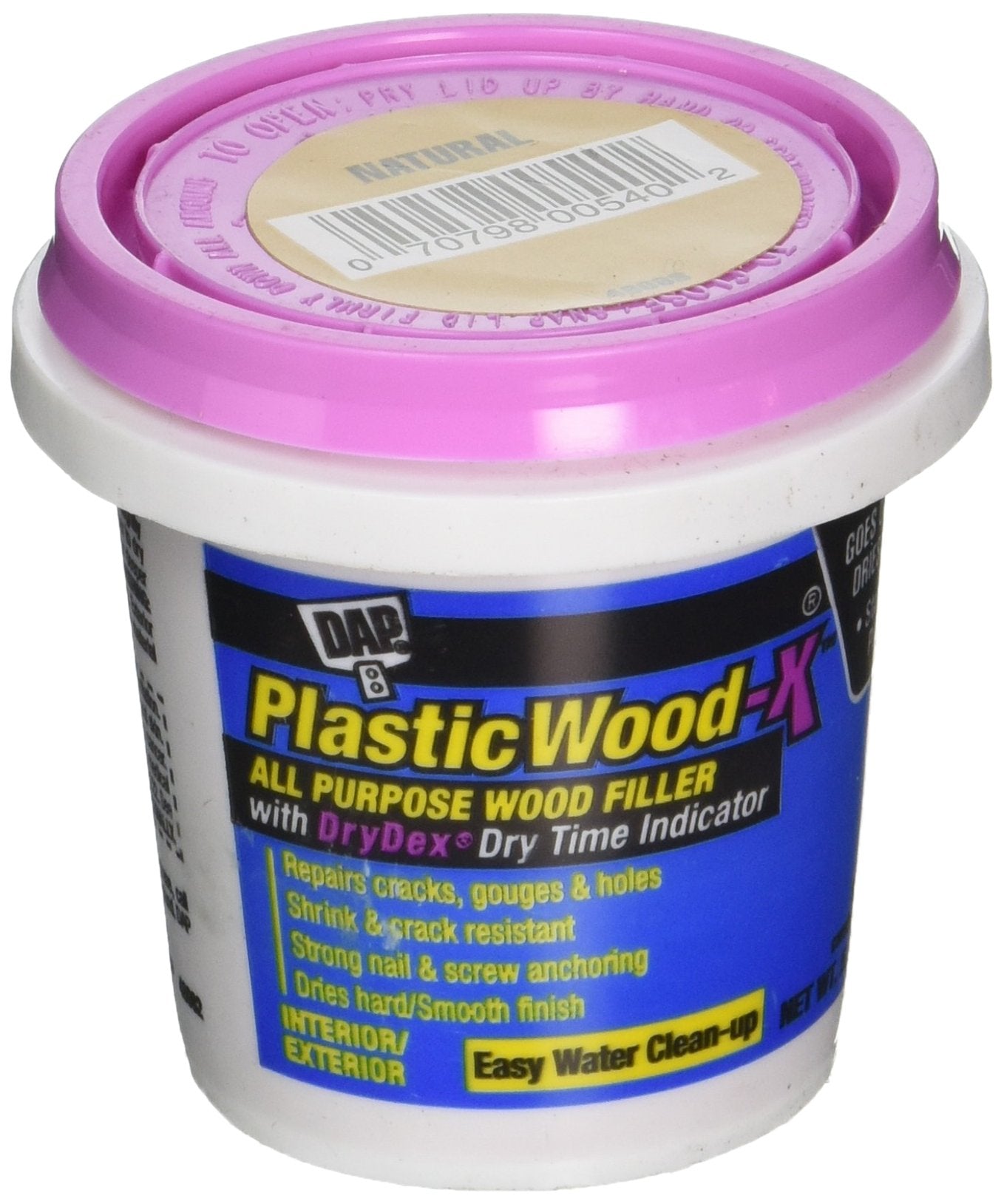 DAP, DAP 540 Series 00540 5.5oz Natural Plastic Wood-X W/Drydex