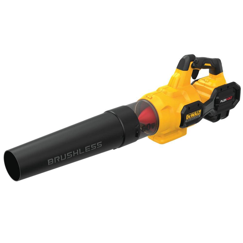 DEWALT, DEWALT 60V MAX 125 MPH 600 CFM Brushless Battery Powered Handheld Blower Kit, (1) 3Ah Battery & Charger