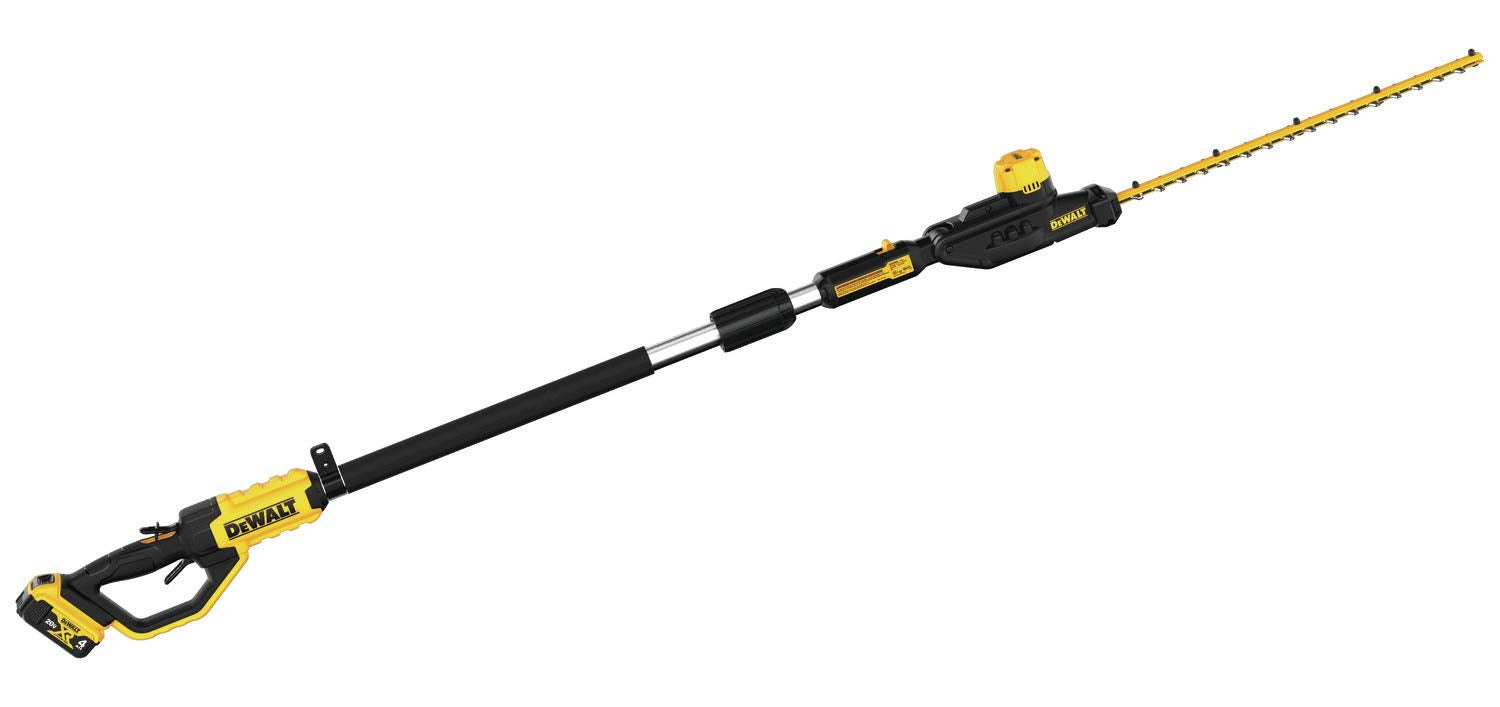 DEWALT, DEWALT DCPH820M1 20V MAX Lithium-Ion Kit taille-haie sans fil avec (1) batterie 4.0Ah, chargeur, gaine et bandoulière inclus