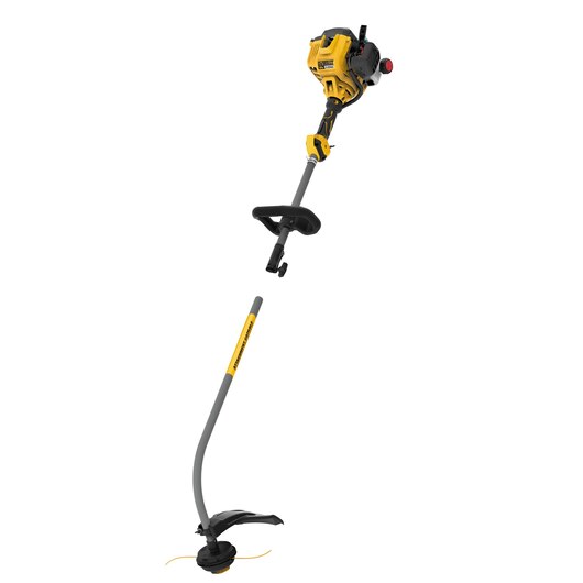 DEWALT, DEWALT DXGST227CS - Taille-bordures à essence à arbre courbe 27 cm3 à 2 temps avec possibilité d'accessoires