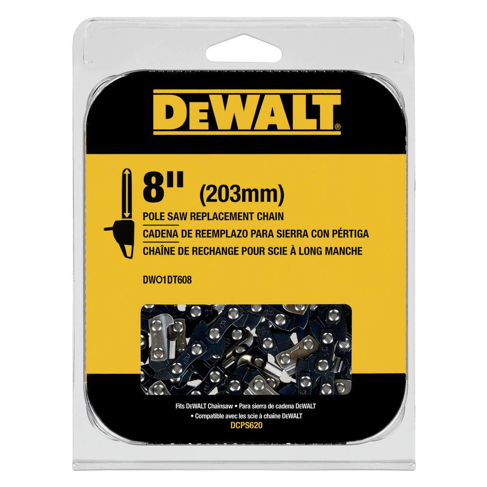 DEWALT, DeWALT 8IN Replacement Chain 20V DW Pole Saw