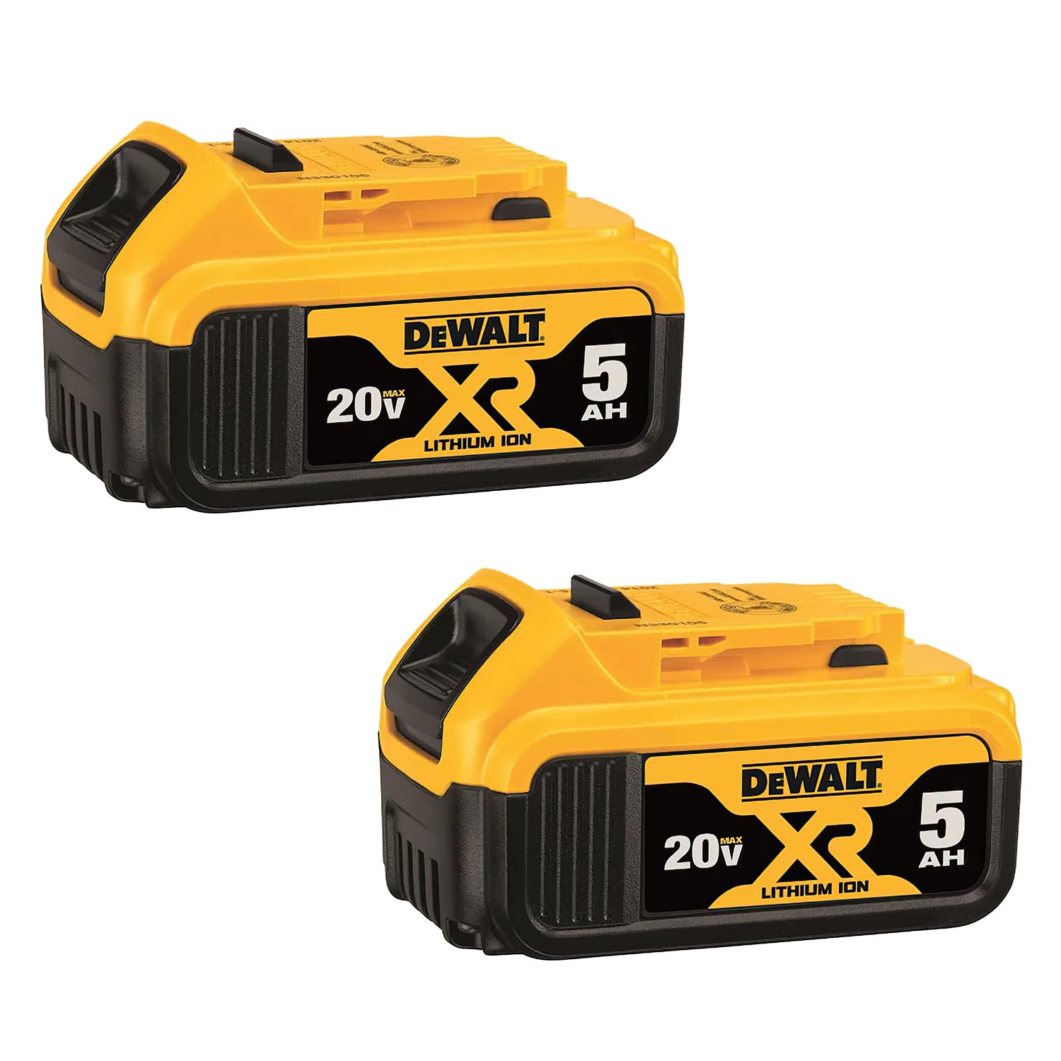 DEWALT, DeWaIt DCB205-2 - 20-Volt MAX XR Premium Lithium-Ion 5.0Ah Batterie (2-Pack)