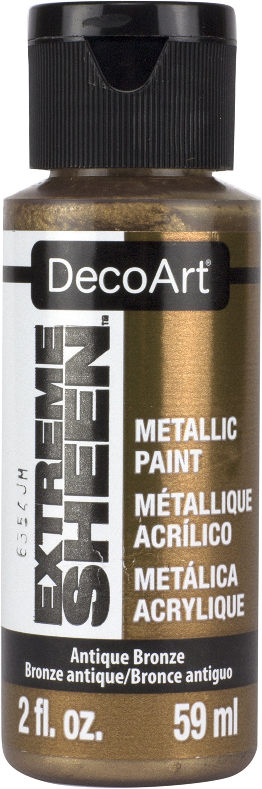 DecoArt, DecoArt 2 Ounce, Antique Bronze Extreme Sheen Paint, 2 Fl Oz (Pack of 1)