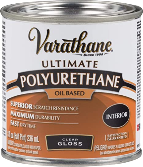 VARATHANE, Demi-chopine de polyuréthane d'intérieur à base d'huile, transparent et brillant