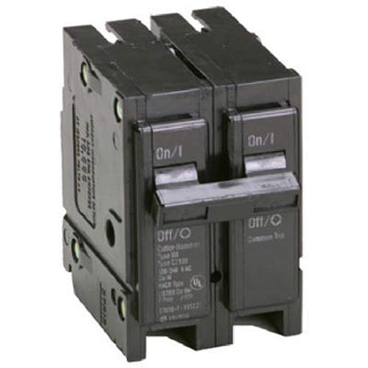 Eaton, EATON CORPORATION Eaton Br215 Disjoncteur interchangeable bipolaire, 120/240V, 15-Amp