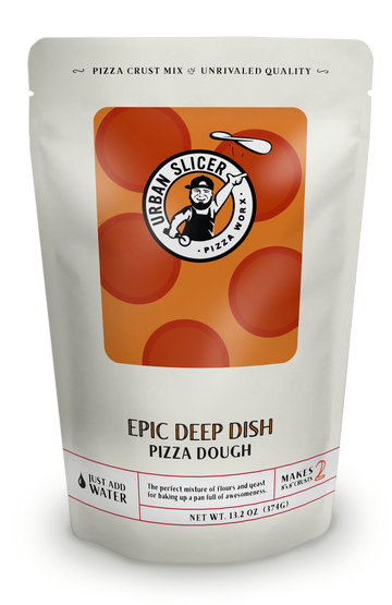 Trancheurs urbains, EPIC DEEP DISH PIZZA DOUGH MIX 13.2 OZ