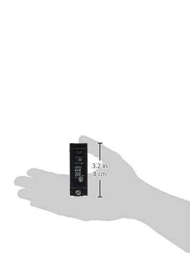 Eaton, Eaton Corporation CL120CS Disjoncteur unipolaire de remplacement classé Ul, 120V, 20-Amp