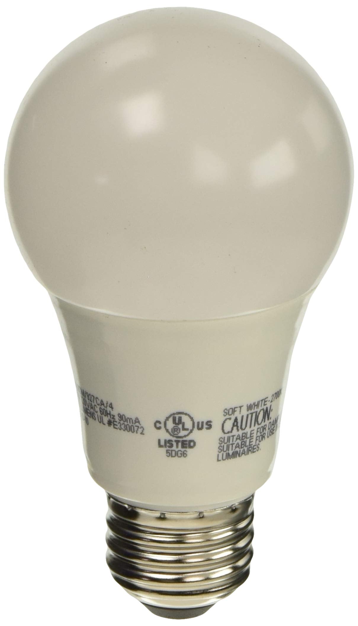 Feit Electric, FEIT ELECTRIC OM60DM/927CA/4 60W A19 27K LED BULB,Soft White (2700K)