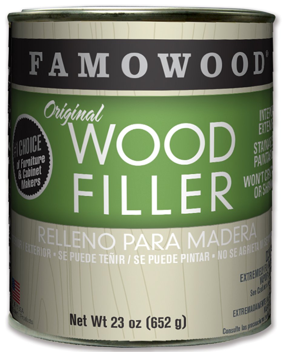 FamoWood, FamoWood 36021110 Original Wood Filler - Pint, Cherry