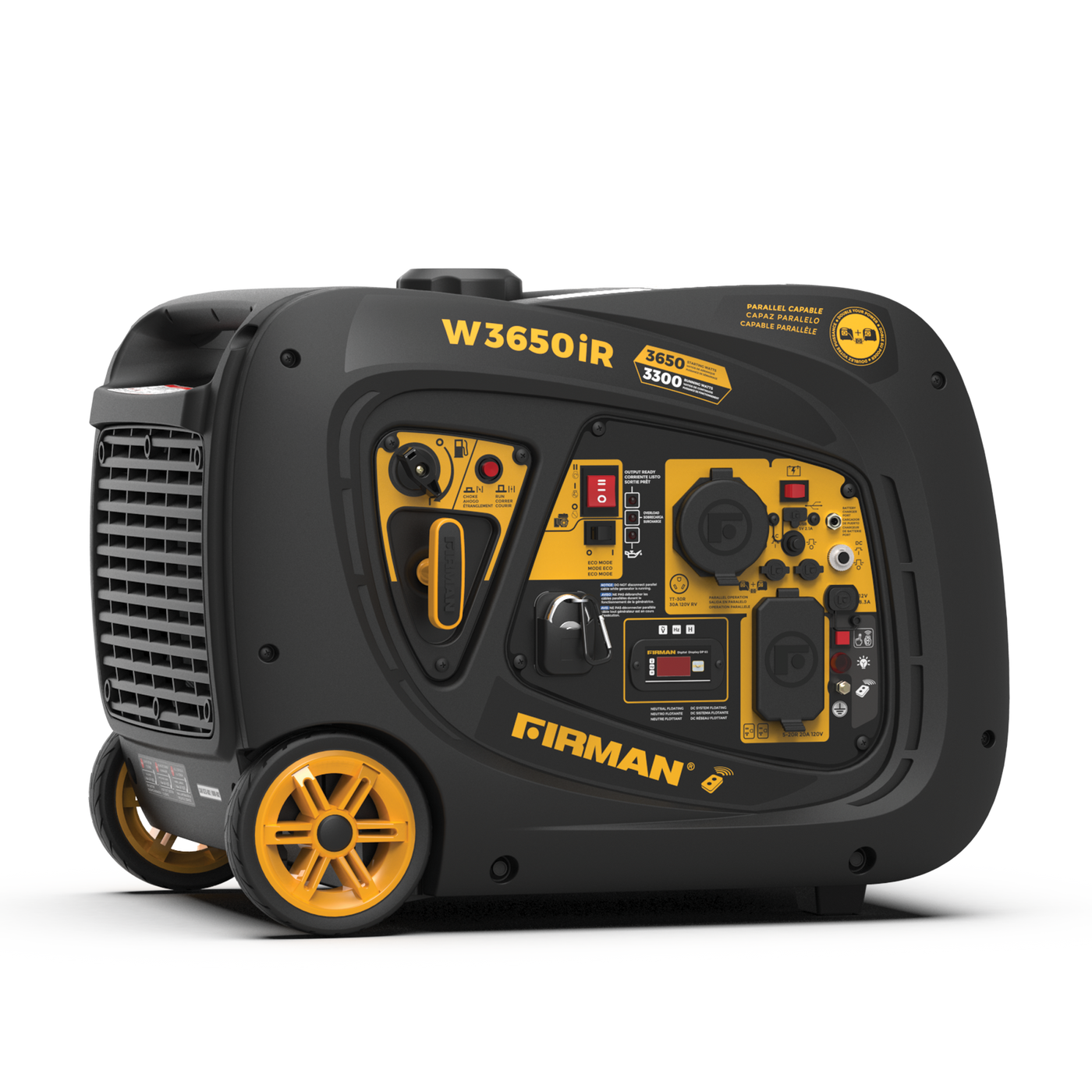 Firman, Firman W03383 3650/3300 Watt Electric Start Gas Portable Generator cETL and CARB Certified [Remanufactured] (en anglais)