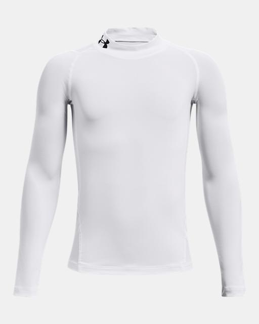 Under Armour, Garçons HeatGear Mock Long Sleeve