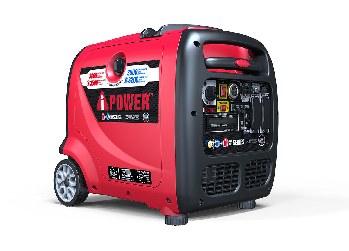 A-iPower, Générateur A-iPower bi-carburant SUA3800iED restauré (Remis à neuf)