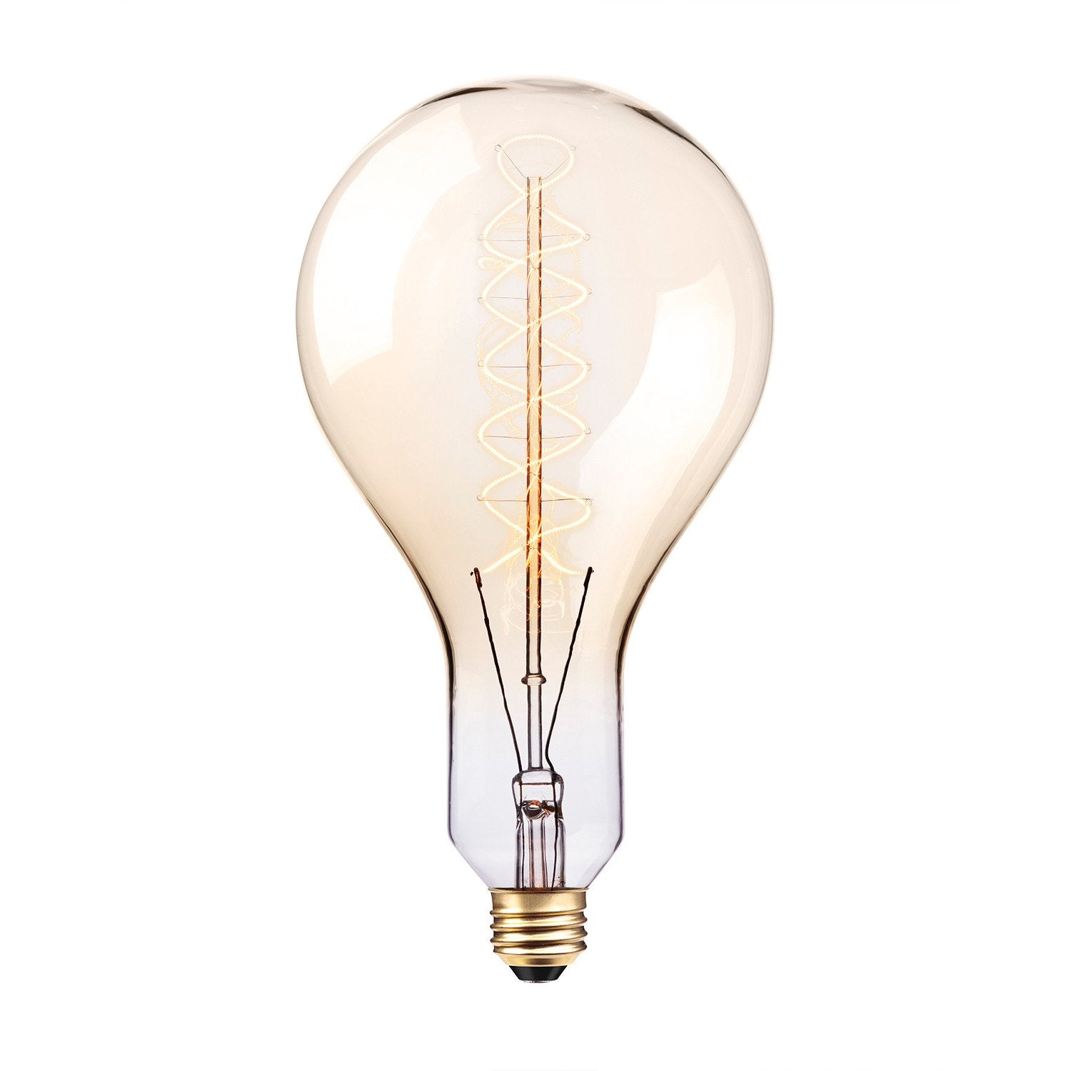 Globe Electric, Globe Electric Ampoule à incandescence surdimensionnée de style vintage 100W en verre clair, dimmable, culot E26, 400 lumens, 80126