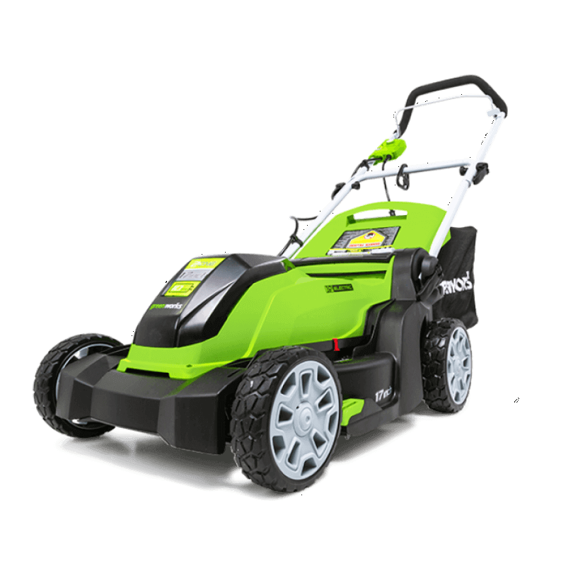 Greenworks, Greenworks 10 Amp 17-inch Corded Electric Lawn Mower (Refurbished)