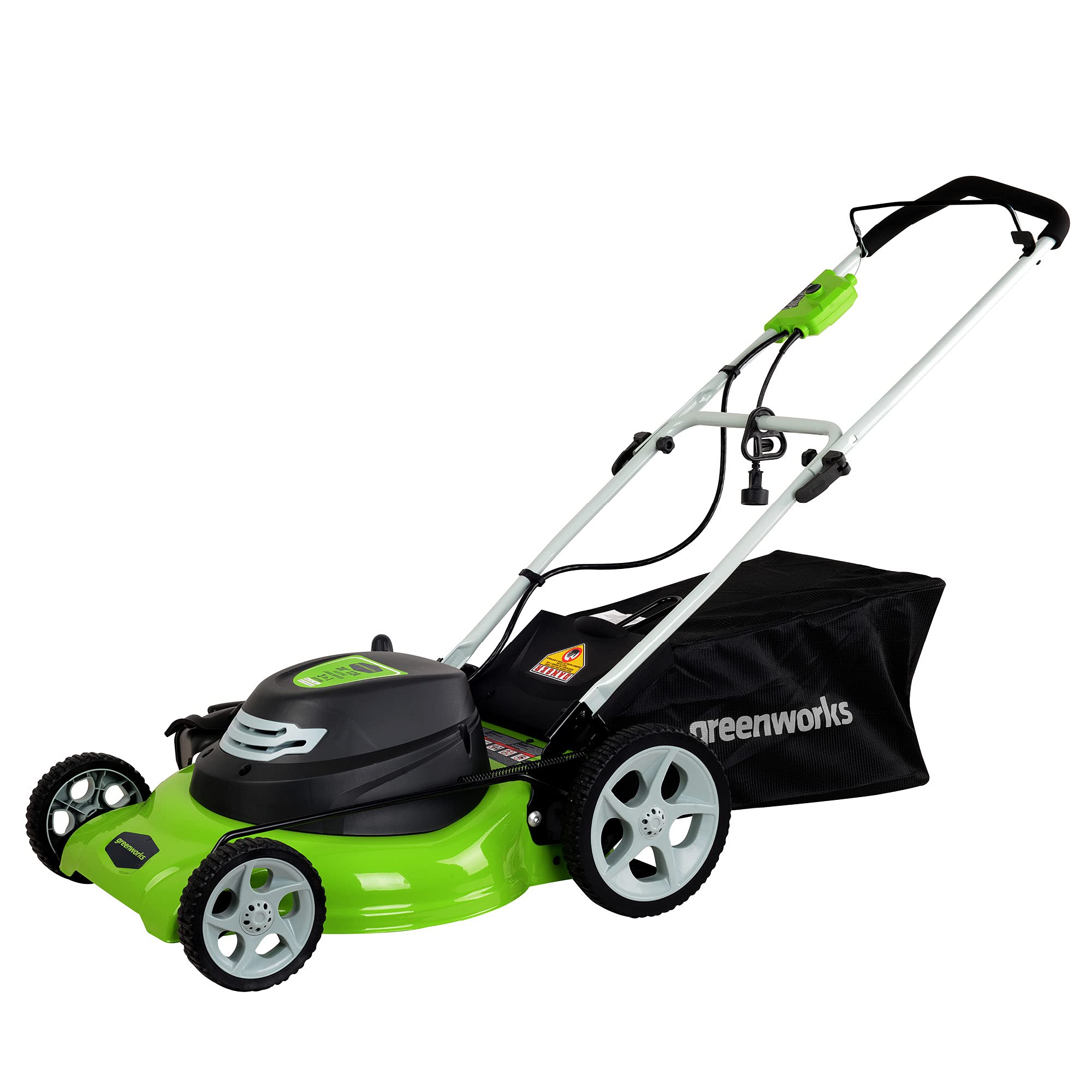 Greenworks, Greenworks 12 Amp 20-Inch 3-in-1Electric Corded Lawn Mower, 25022 (Remis à neuf)