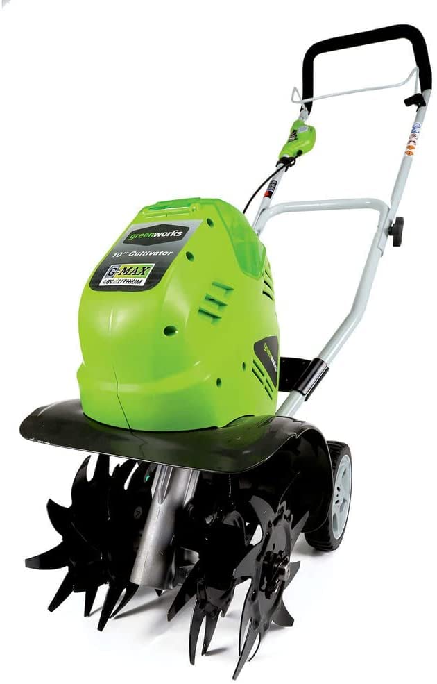 Greenworks, Greenworks 40V 10" motoculteur sans fil restauré, outil seul (Remis à neuf)