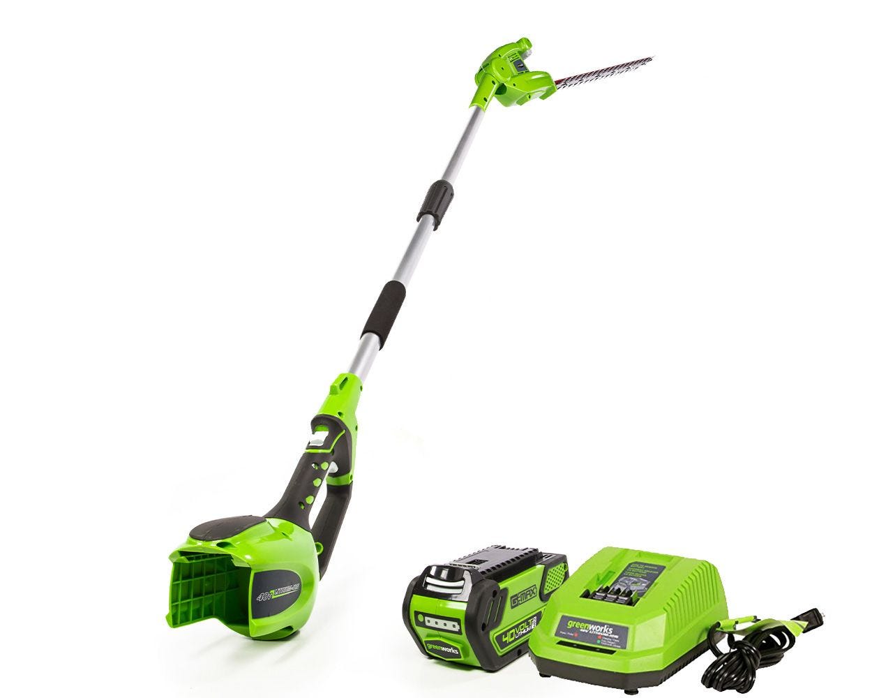 Greenworks, Greenworks 40V 20" Taille-haie à batterie sans fil avec batterie 2.0 Ah et chargeur (Remis à neuf)