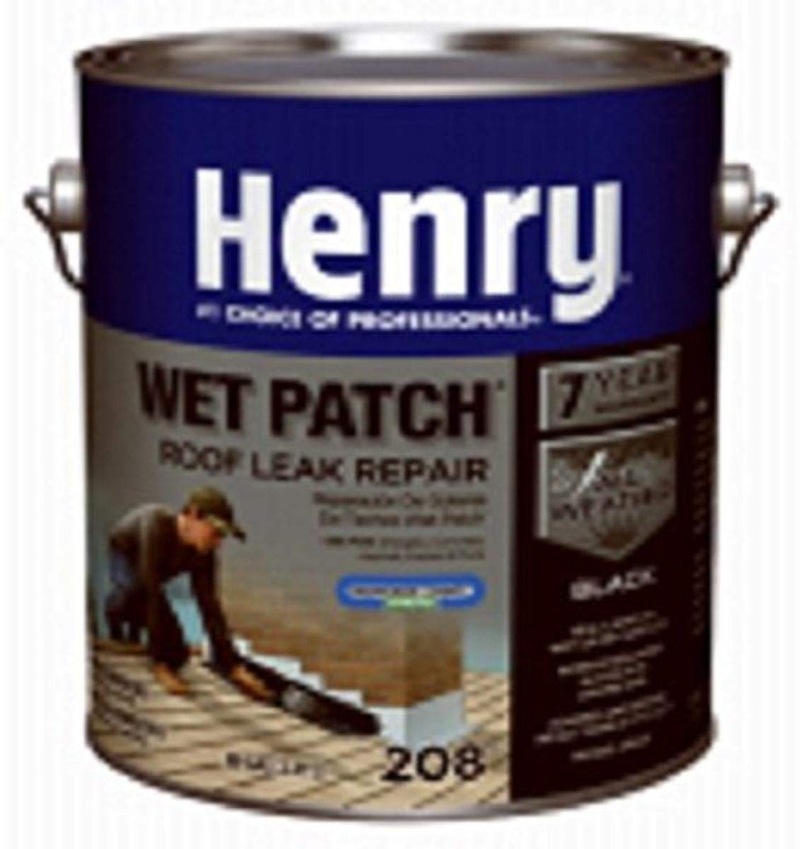 Henry, HENRY HE208042 Ciment pour toiture, 0.90 gal (3.41L),Noir