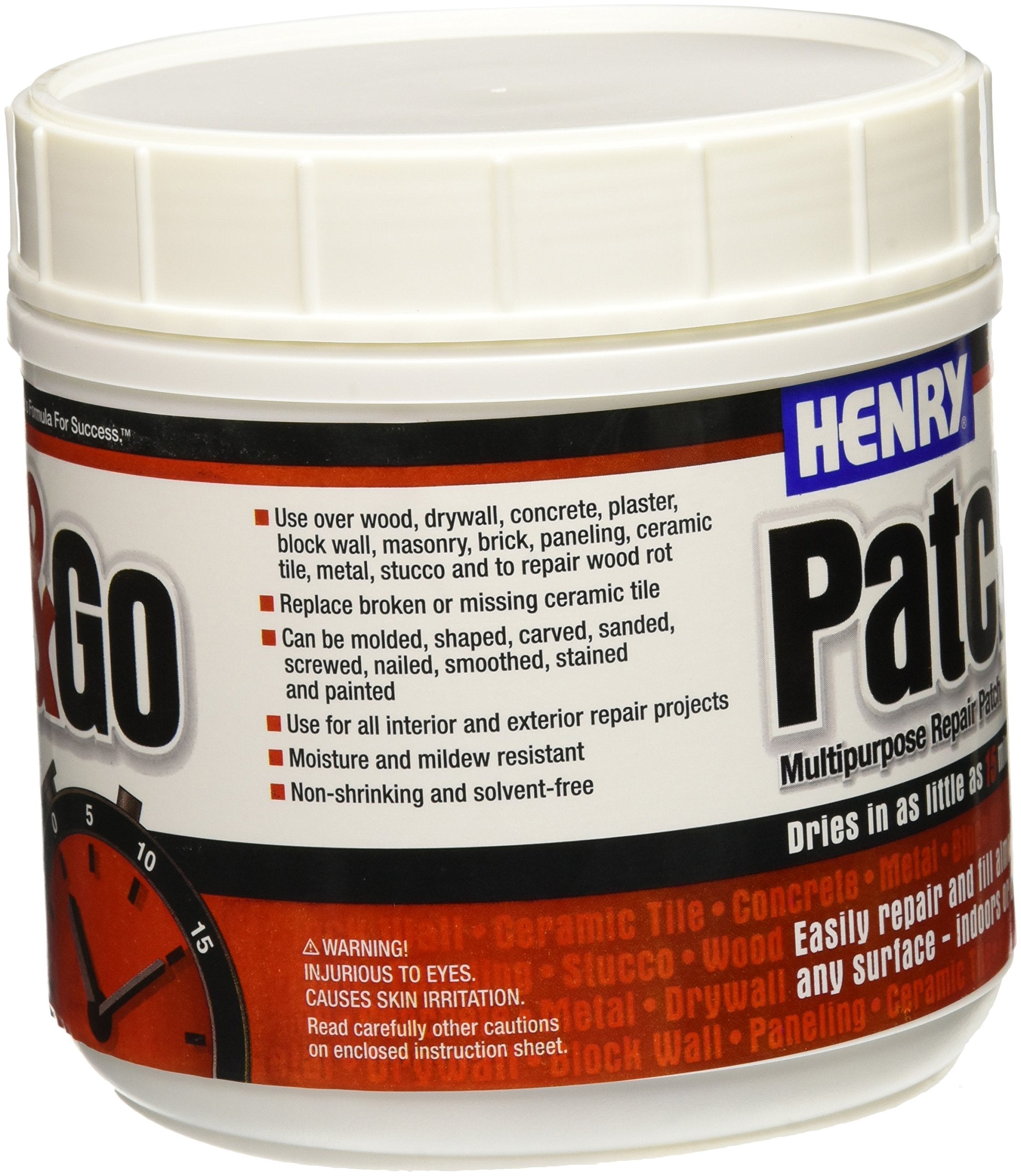 Henry, W.W. Co., Henry, WW Company 12226 12226 LB Patch & Go Patch Kit, 1 lb