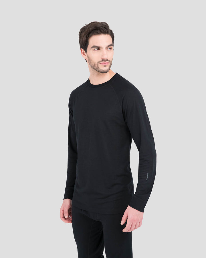 Terramar, Hommes Thermapeak 2.0 Heritage Midweight Thermal Crew Shirt