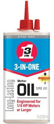 WD-40, Huile pour moteur 3-en-un, 3oz