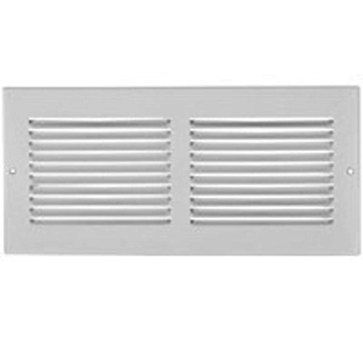 Impérial, IMPERIAL MANUFACTURING RG0513 Grille murale impériale, 6 po H x 24 po L, 20 degrés, acier de fort calibre, blanc