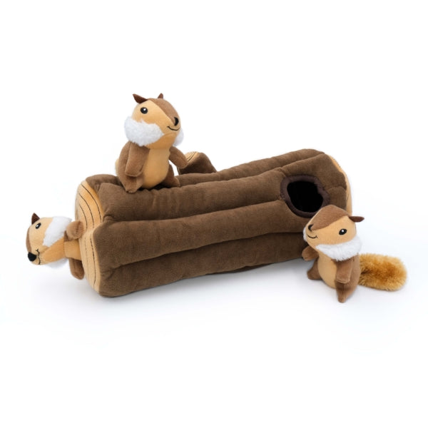 Zippy Paws, JOUET CHIEN ZIPPY BURROW CHIPMUNKS