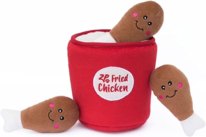 Zippy Paws, Jouet pour chien en forme de terrier de poulet