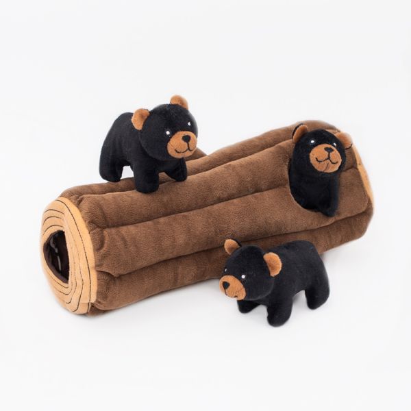 Zippy Paws, Jouet pour chien en forme de terrier d'ours noir