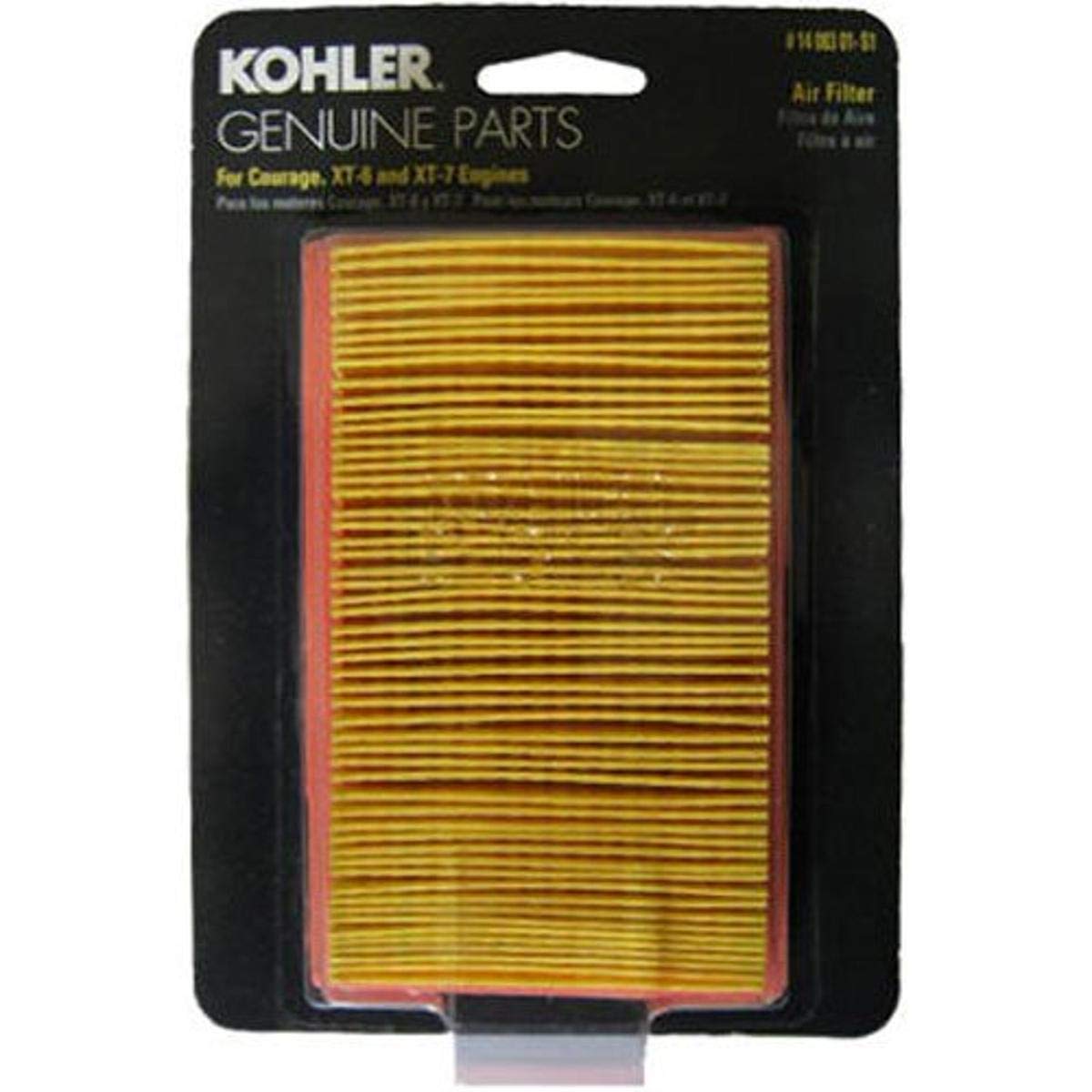 Kohler, KOHLER 14 083 01-S1 Kit de filtre à air pour moteurs Courage XT Series